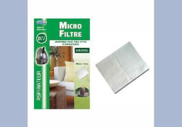Microfiltre, lavable
