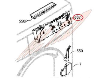 module éléctronique configuré