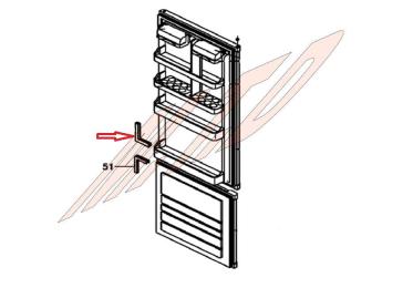 Joint de porte pour Réfrigérateur, Frigo et Congélateur