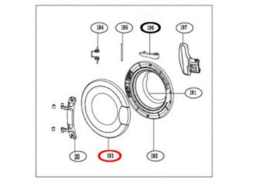 Cadre exterieur de hublot