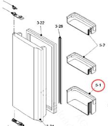 Balconnet inférieur gauche