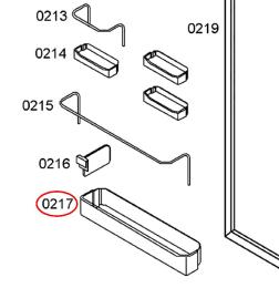 Balconnet à bouteilles