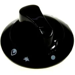 Manette gaz noir