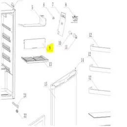 Porte freezer